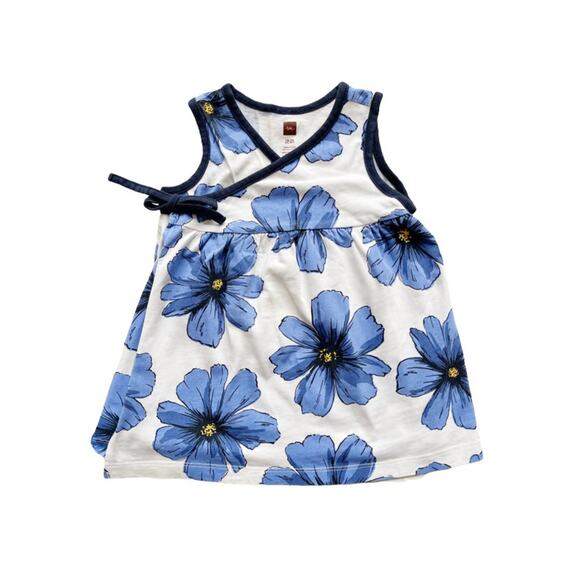 Tea Collection Floral Wrap Tunic Size 18-24m - Picture 1 of 3